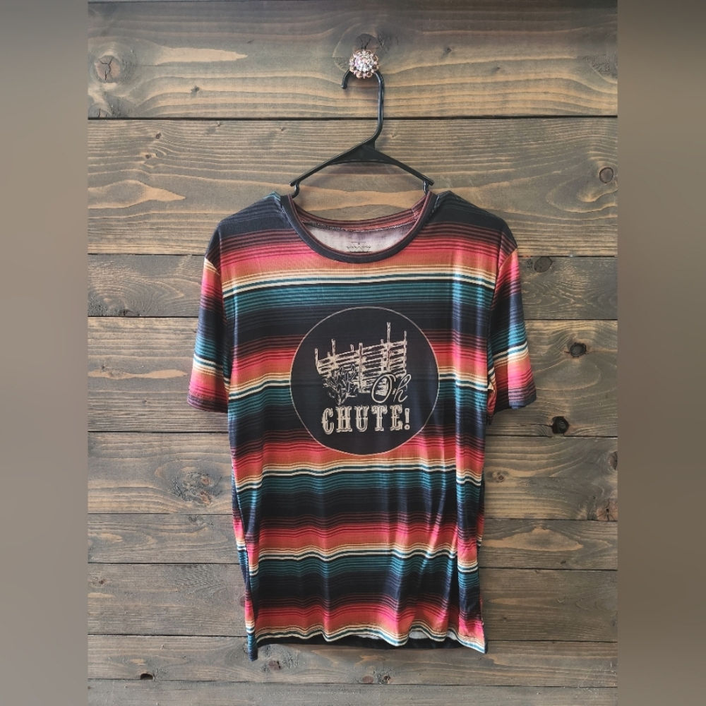 Crazy Train Serape Graphic T-shirt